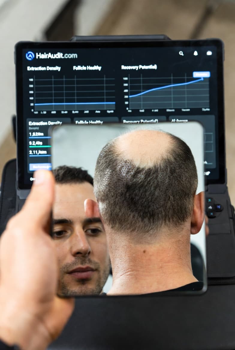 Donor area assessment